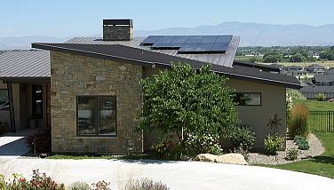 Boise Residential Solar Project, Solar Panels on Roof